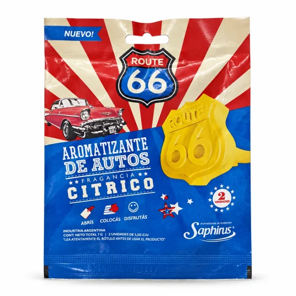 Aromatizante auto Route 66