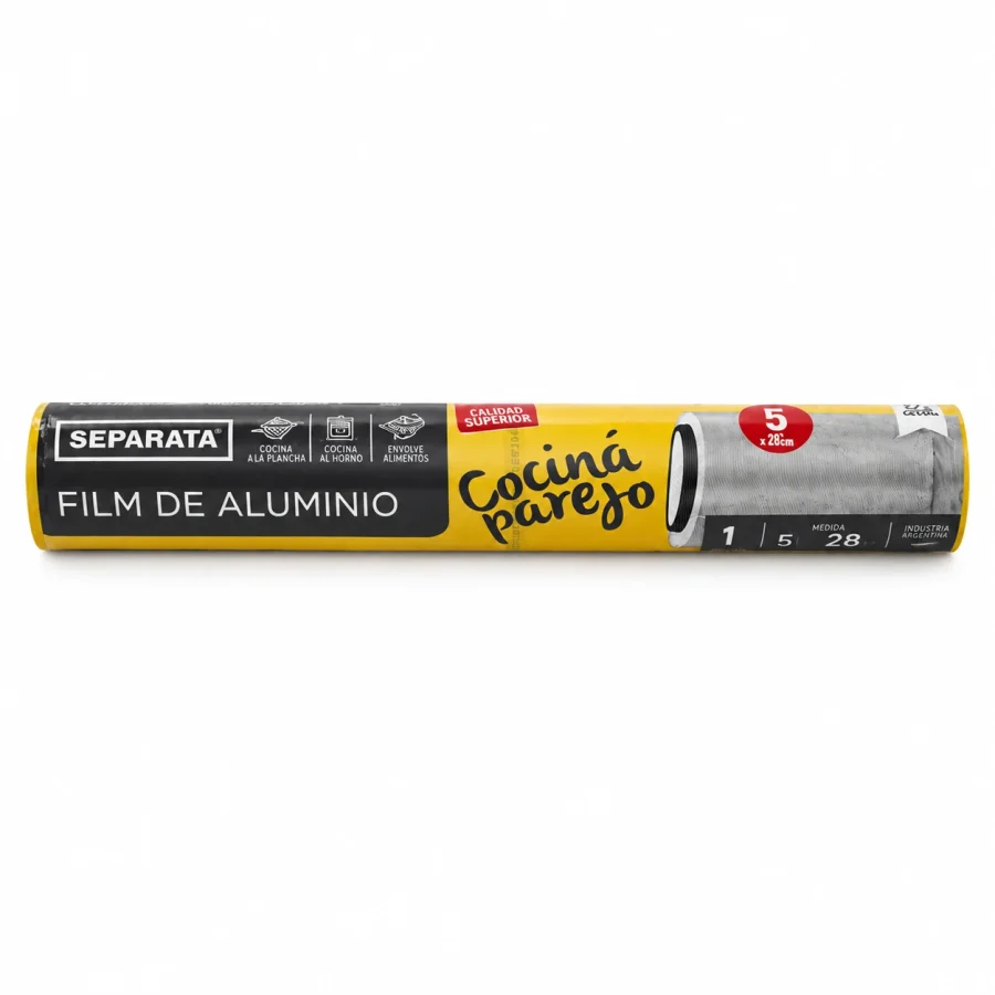 Film de aluminio Separata