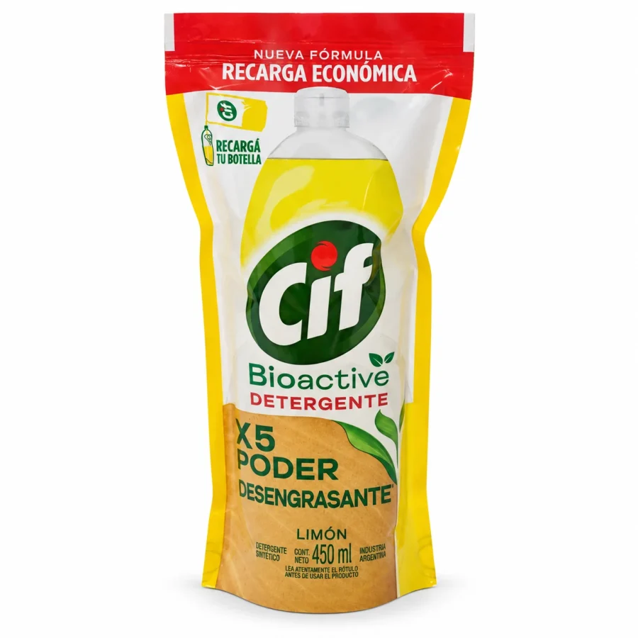 Cif Bioactive Detergente Repuesto 450ml
