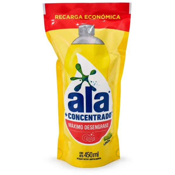 Ala concentrado Desengrasante Limón Repuesto 450ml