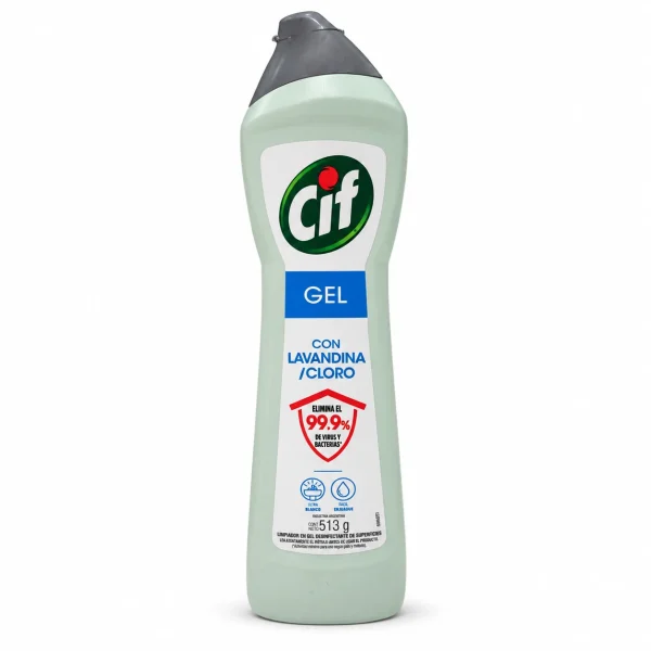 Cif Gel c/ Lavandina Cloro 513gr
