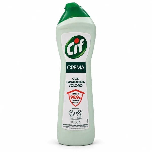 Cif Crema c/ Lavandina Cloro 750gr