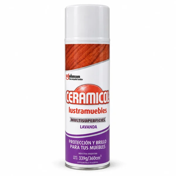 Ceramicol Aerosol Lustramuebles Lavanda 360cm3