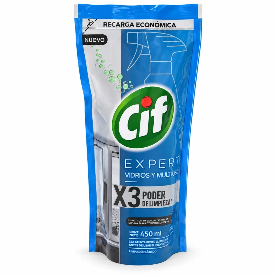 Cif Limpia vidrios repuesto 450ml