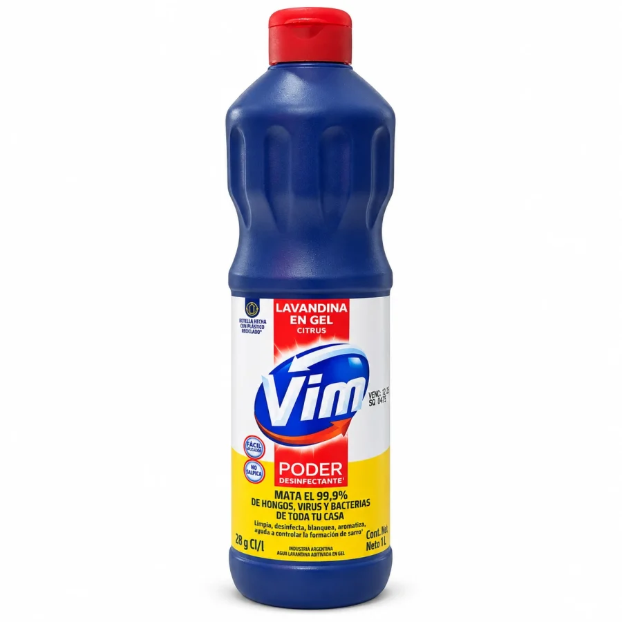 Lavandina en gel Vim 1L
