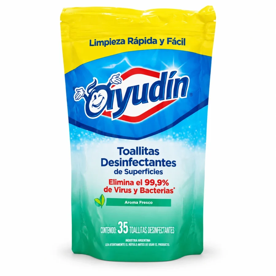 Ayudín Toallitas desinfectantes x 35