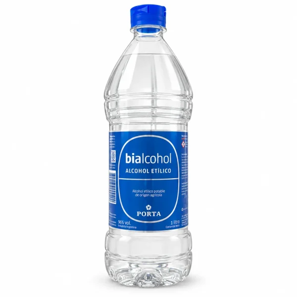 Alcohol Etílico 96% vol. Porta 1L