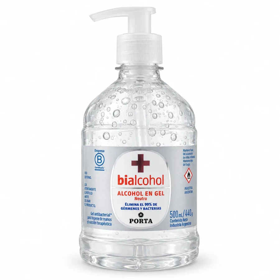 Alcohol en Gel Porta en jabonera 500ml