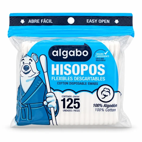 Algabo Hisopos 125 unidades