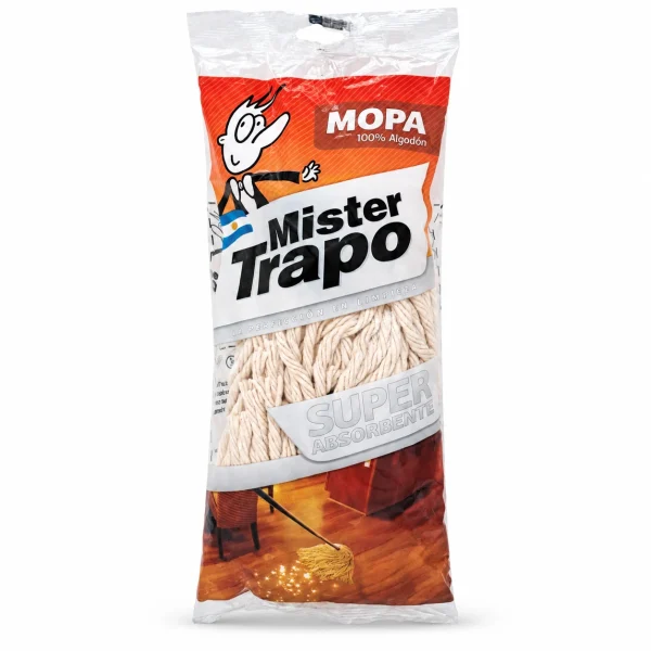 Mopa Mister Trapo blanca