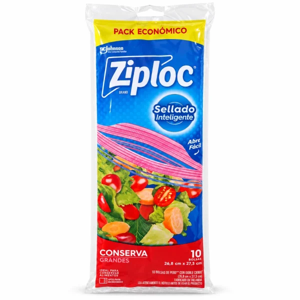 Ziploc Conserva grandes 10 bolsas