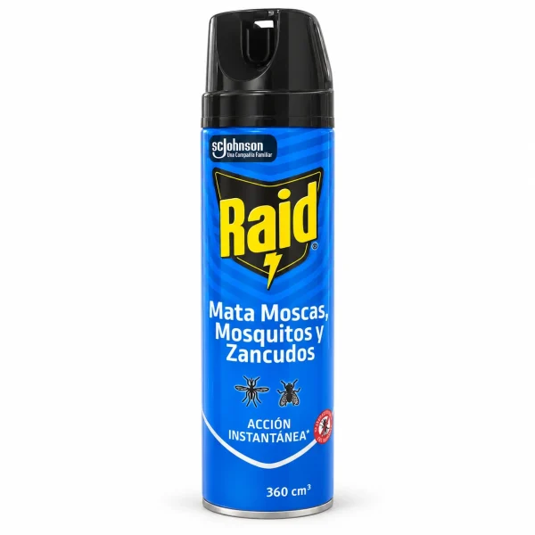 Raid Aerosol moscas, mosquitos y zancudos