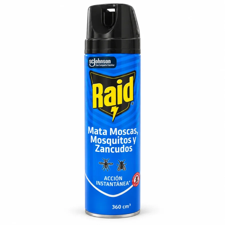 Raid Aerosol moscas, mosquitos y zancudos