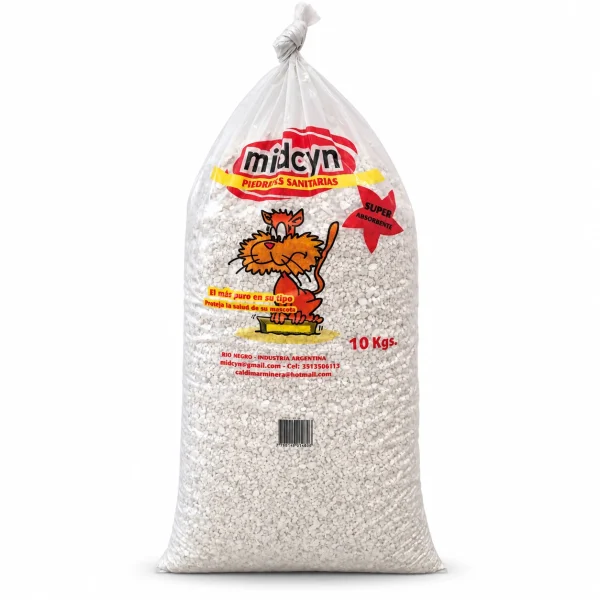 Midcyn Piedras Sanitarias Comunes x 10kg
