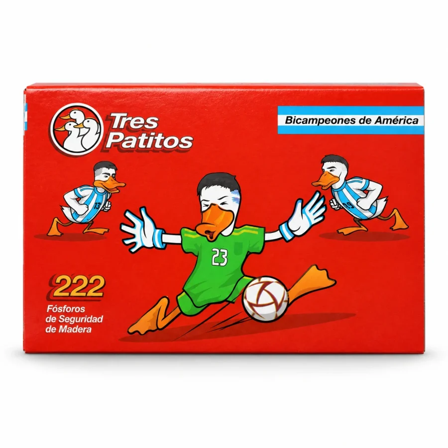 Tres Patitos Fósforos 222 u.
