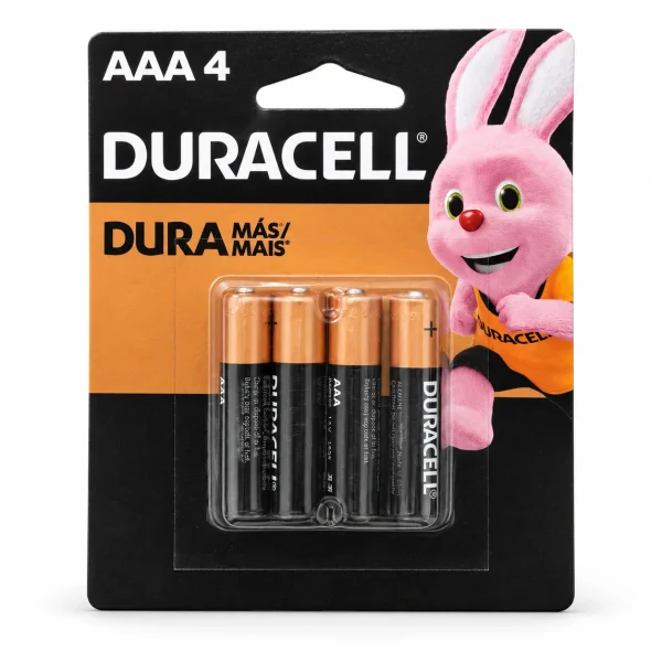 Duracell Pilas AAA x4