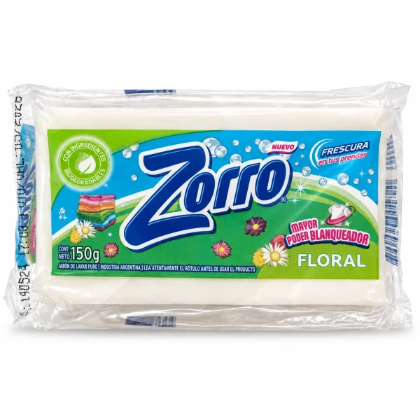Jabón en pan Zorro 150gr