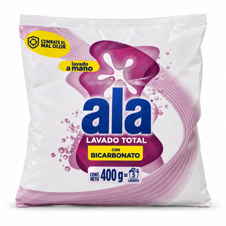 Jabón en polvo Ala con bicarbonato a Mano 400gr