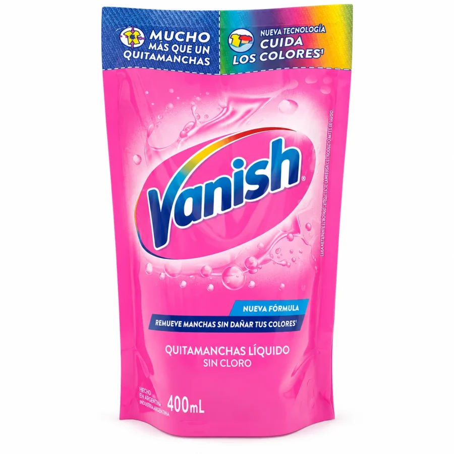 Vanish Quitamanchas Líquido s/ Cloro 400ml